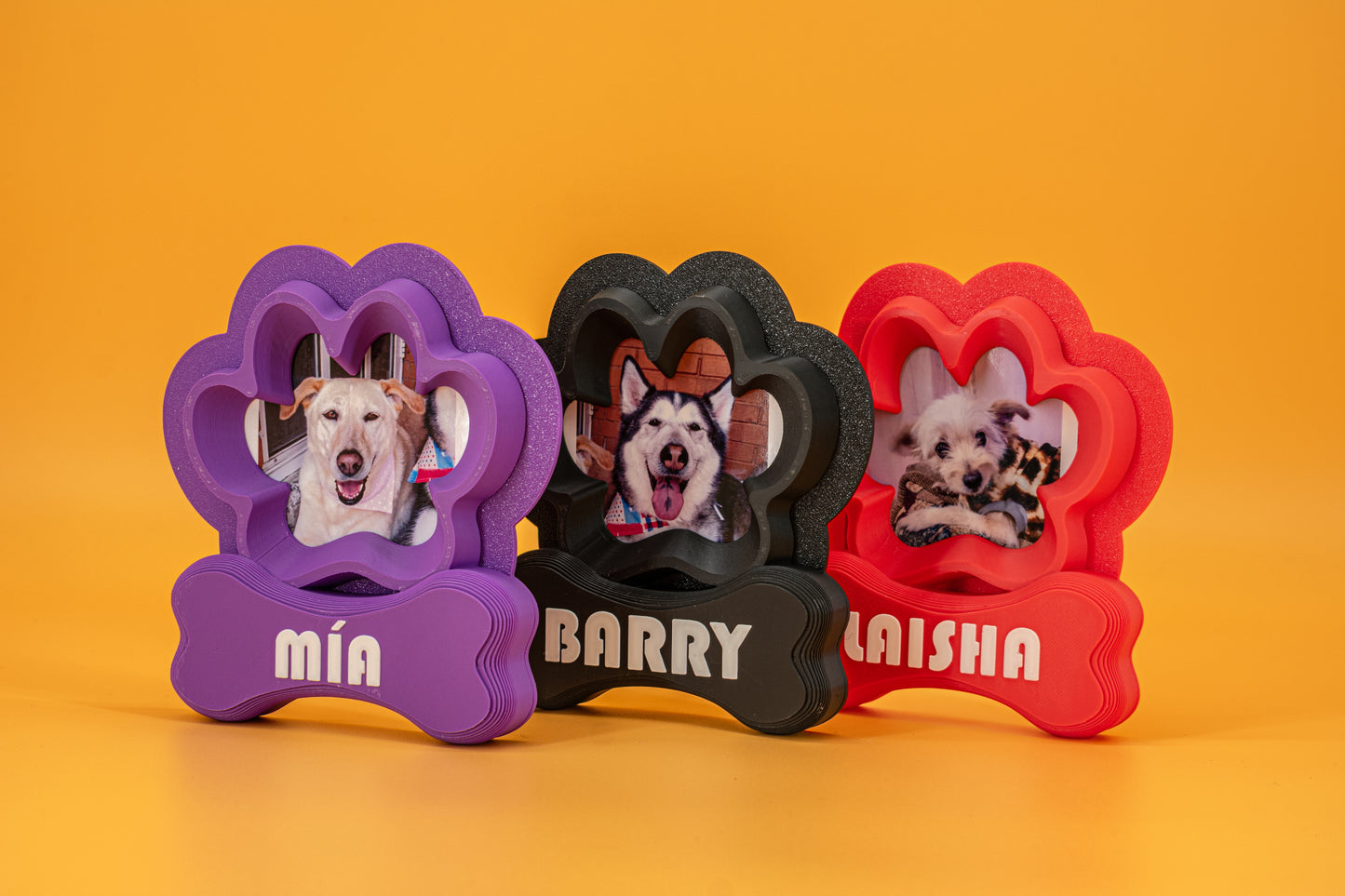 Marco Personalizado Huellita Perrito