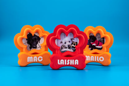 Marco Personalizado Huellita Perrito