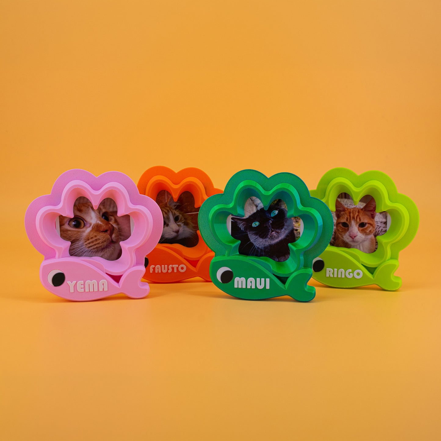 Marco Personalizado Huellita Gatito